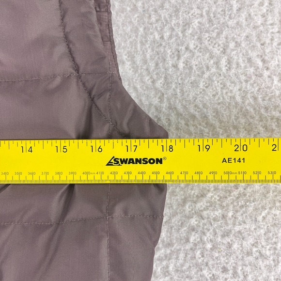 Eddie Bauer Brown Yukon Goose Down Vest Jacket Womens Full Zip Size Large - Picture 8 of 16